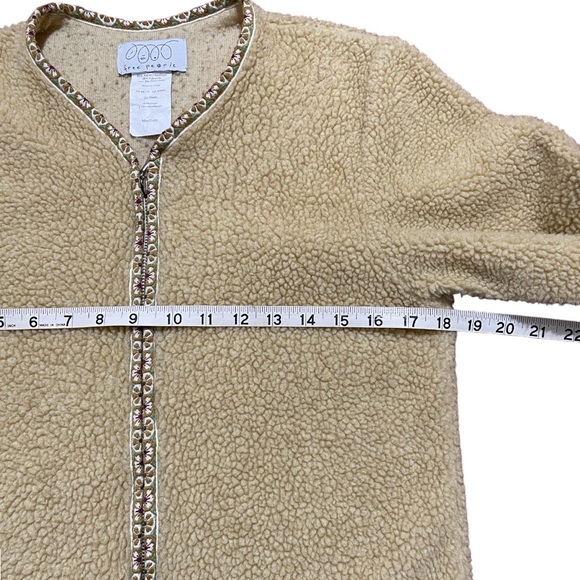 Free People Sherpa Zip Up Cardigan - Picture 5 of 7